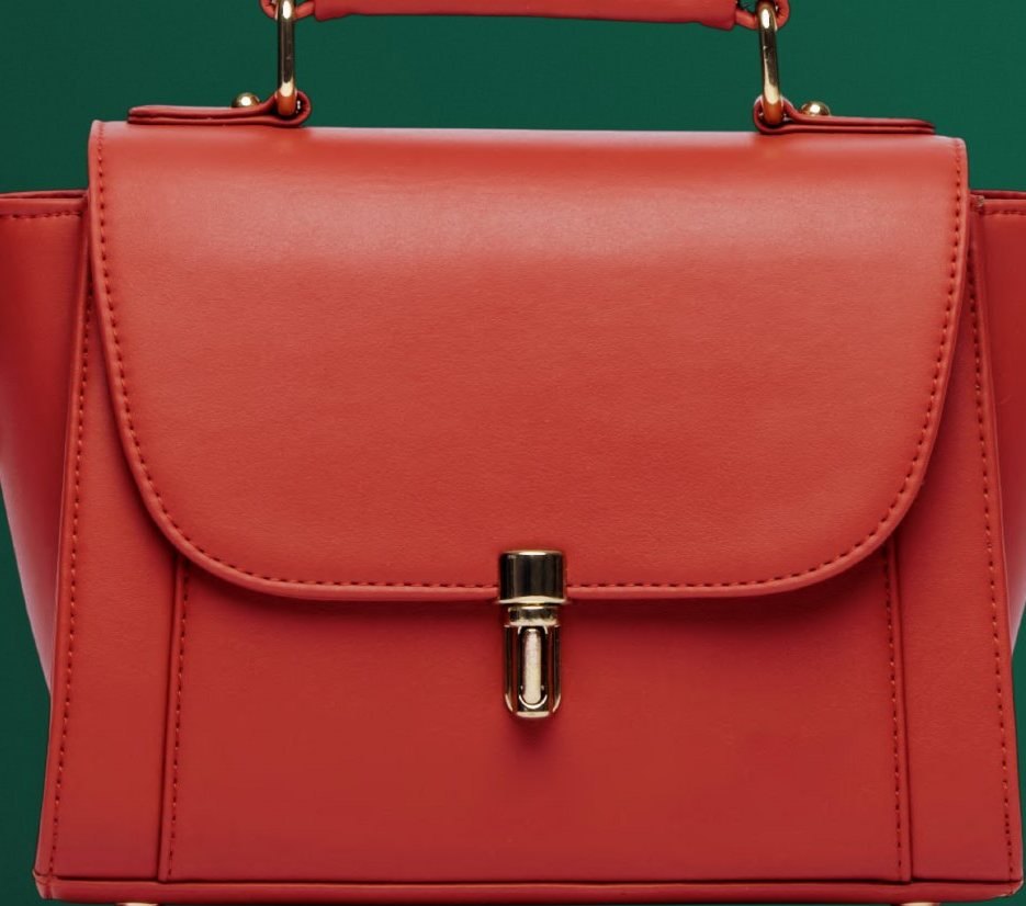 Mini Satchel Bag in Rust