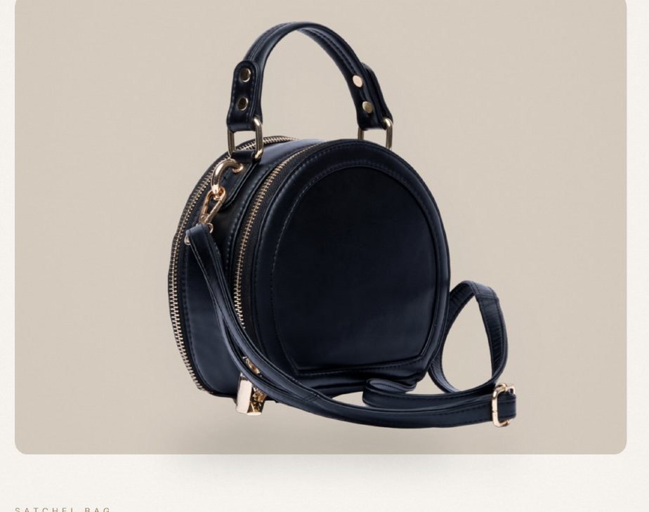 Ciel a Satchel Bag in Black