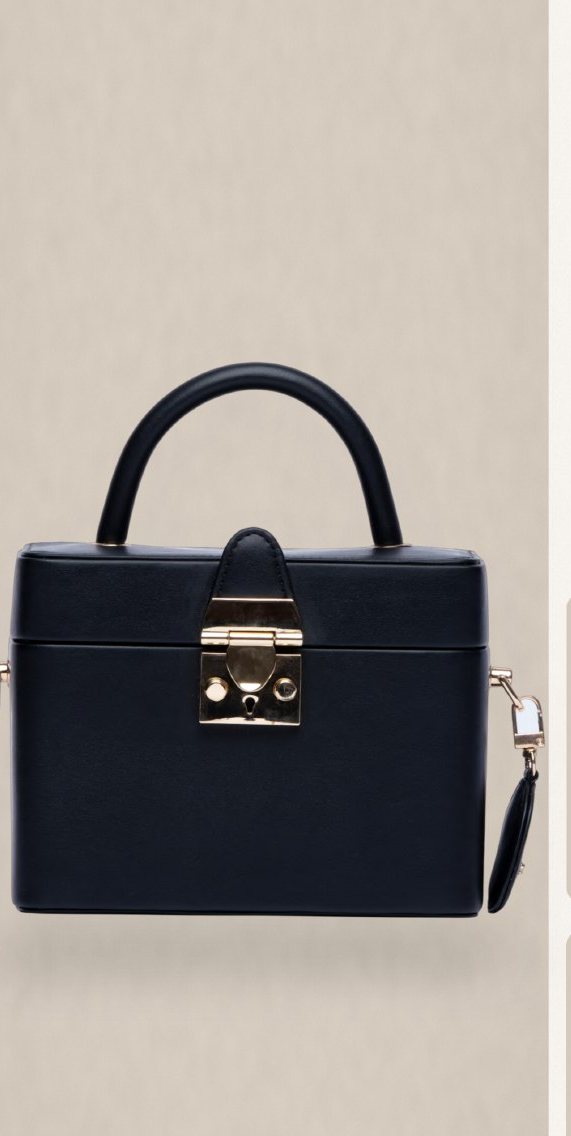 Eloq Satchel Bag in Black