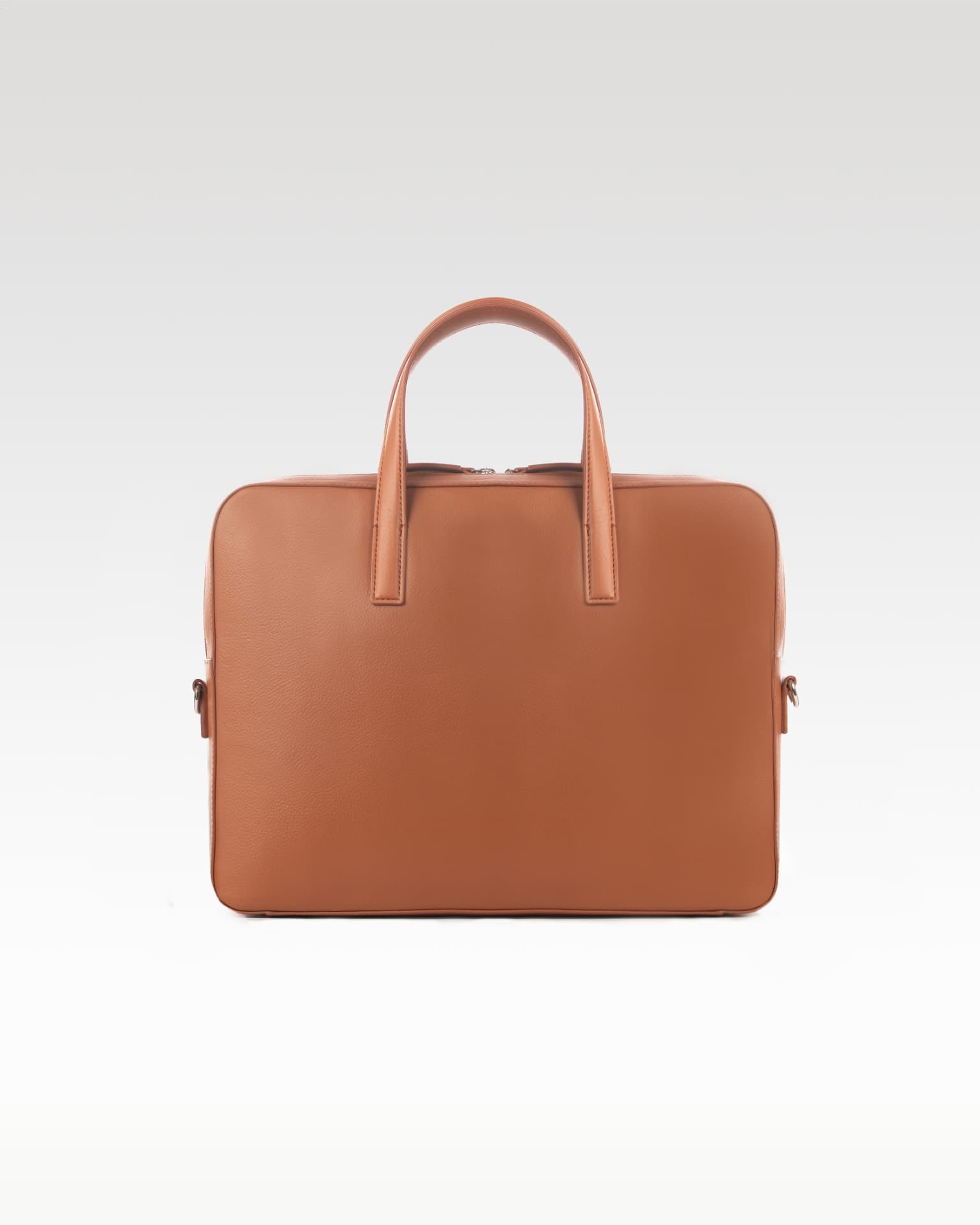 Transit Briefcase – Cognac, view 1