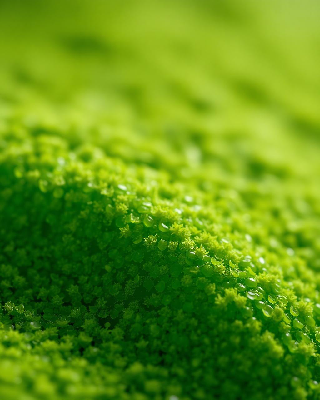 Algae-Coated Materials