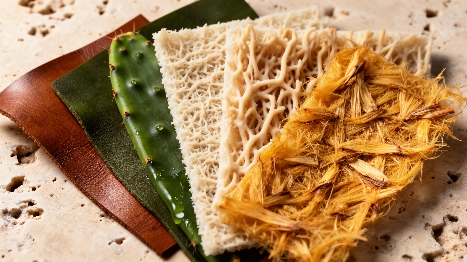 Layered plant-based materials sample library